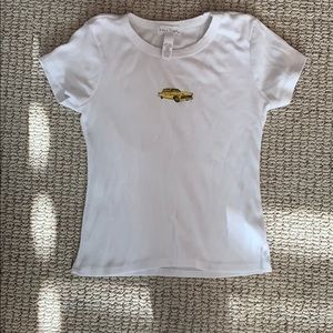 Little Yellow car top